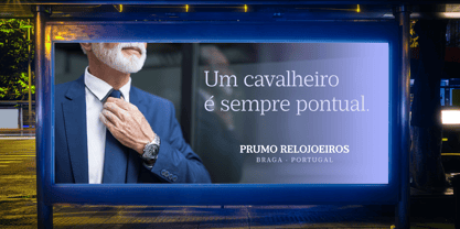 Prumo Slab Font Poster 2